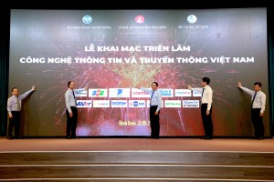 Khai mạc Triển lãm quốc gia về Công nghệ thông tin và Truyền thông