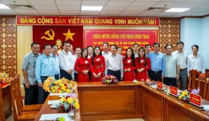 Trưởng Ban Nội chính Trung ương thăm và làm việc với Ban Nội chính Tỉnh ủy Bình Định