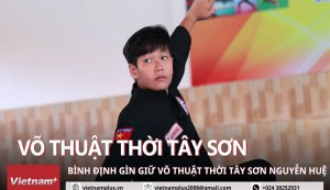 Võ sinh Bình Định kế thừa, gìn giữ võ thuật từ thời Tây Sơn-Nguyễn Huệ