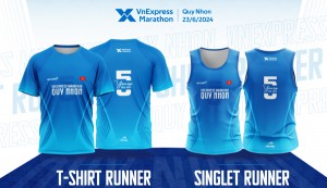 VnExpress Marathon Quy Nhơn ra mắt áo chạy kỷ niệm 5 năm