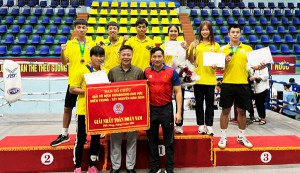 Giải vô địch kickboxing miền Trung - Tây nguyên năm 2024: Bình Định đứng nhất toàn đoàn nội dung nam