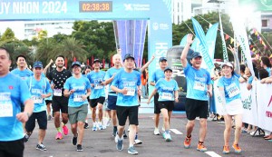 Hơn 8.000 VĐV chính thức tranh tài Giải VnExpress Marathon Quy Nhơn 2024