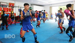 Giải vô địch kickboxing trẻ toàn quốc năm 2024 tại TP Quy Nhơn: Sẵn sàng cho giải đấu thành công