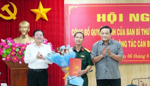 Ban Bí thư chuẩn y Đại tá Đỗ Xuân Hùng tham gia Ban Thường vụ Tỉnh ủy