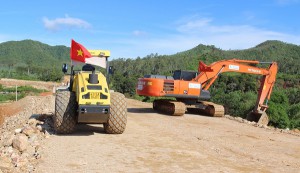 Bình Định đẩy nhanh tiến độ thi công các công trình trọng điểm