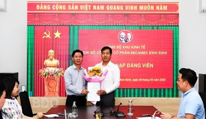 Phát triển đảng viên trong doanh nghiệp ngoài nhà nước ở Bình Định