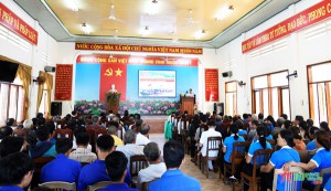Hải đoàn 21 tuyên truyền phòng, chống (IUU), phổ biến Luật Cảnh sát biển tại Bình Định