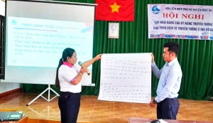 Hoài Ân (Bình Định): Dự án 8 huy động được nam giới cùng tham gia nhiều hoạt động của Hội
