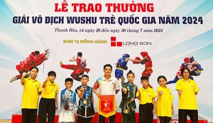 Tạo nền móng cho wushu Bình Ðịnh