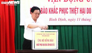 Bình Định: Ủng hộ 12 tỷ đồng, cử đoàn hỗ trợ miền Bắc khắc phục hậu quả bão lũ