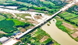 Hình hài cầu dài nhất cao tốc Quảng Ngãi - Hoài Nhơn