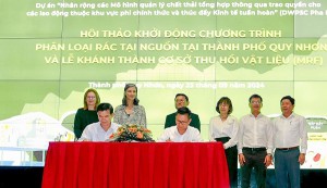 Bình Định khởi động chương trình phân loại rác tại nguồn