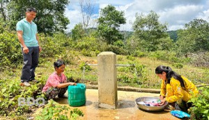 Nỗ lực đưa nước sinh hoạt đến vùng đồng bào dân tộc thiểu số