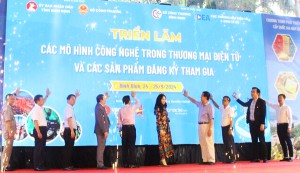 Khai mạc Triển lãm các mô hình công nghệ thương mại điện tử