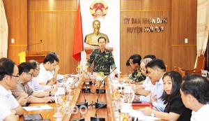 Phù Cát chủ động sẵn sàng ứng phó thiên tai