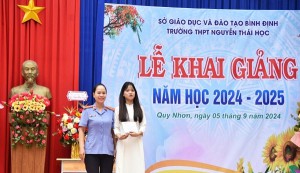 VKSND tỉnh Bình Định hỗ trợ các em học sinh có hoàn cảnh khó khăn