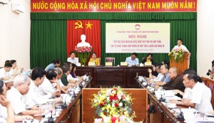 Chùm ảnh: Hoạt động của Phó Thủ tướng Chính phủ, Bộ trưởng Hồ Đức Phớc trong chuyến công tác tại Bình Định