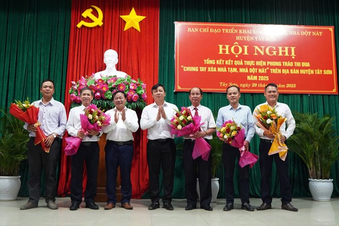 Nhiều địa phương ở Bình Định về đích sớm trong cuộc đua an cư cho dân
